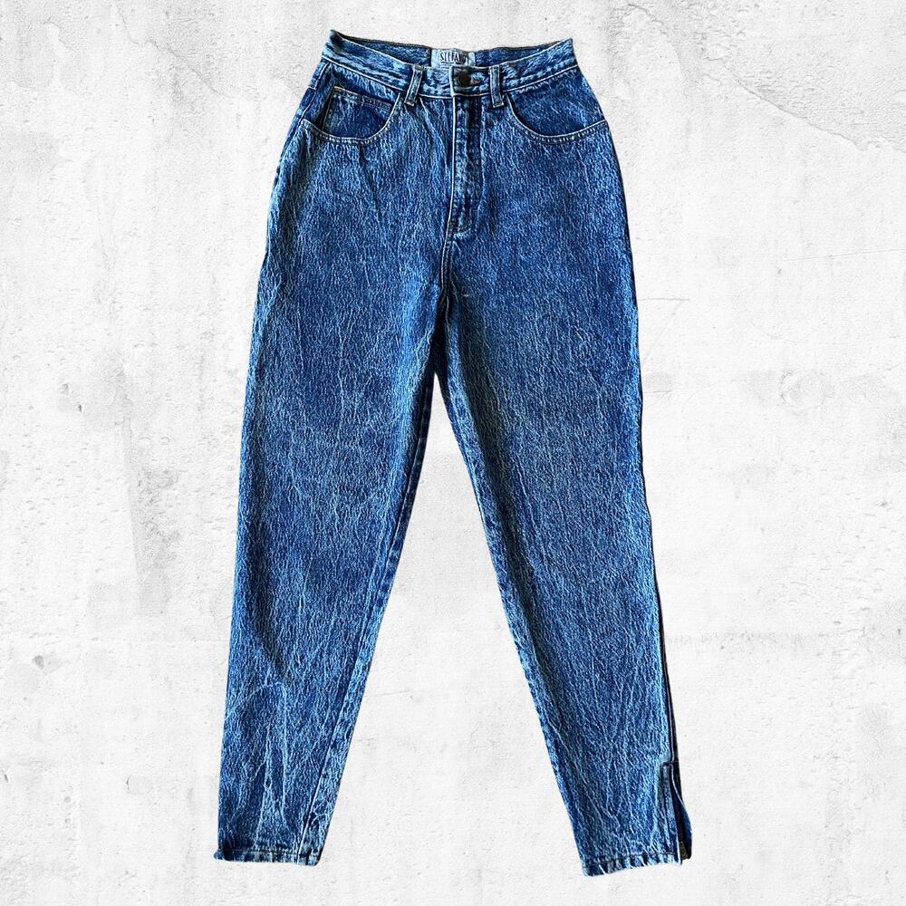 Vintage Women's Stefano Jeans - 80s High Waisted -Size 6 - Good Condition